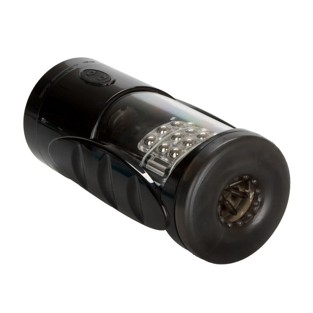 Optimum Series Black Ultimate Power Stroker with 7 Vibrations