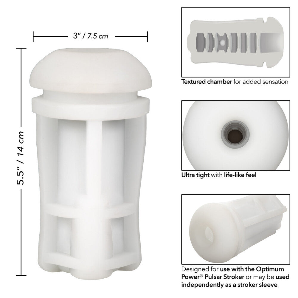 Optimum Power Pulsar Replacement Sleeve in Body-Safe TPE