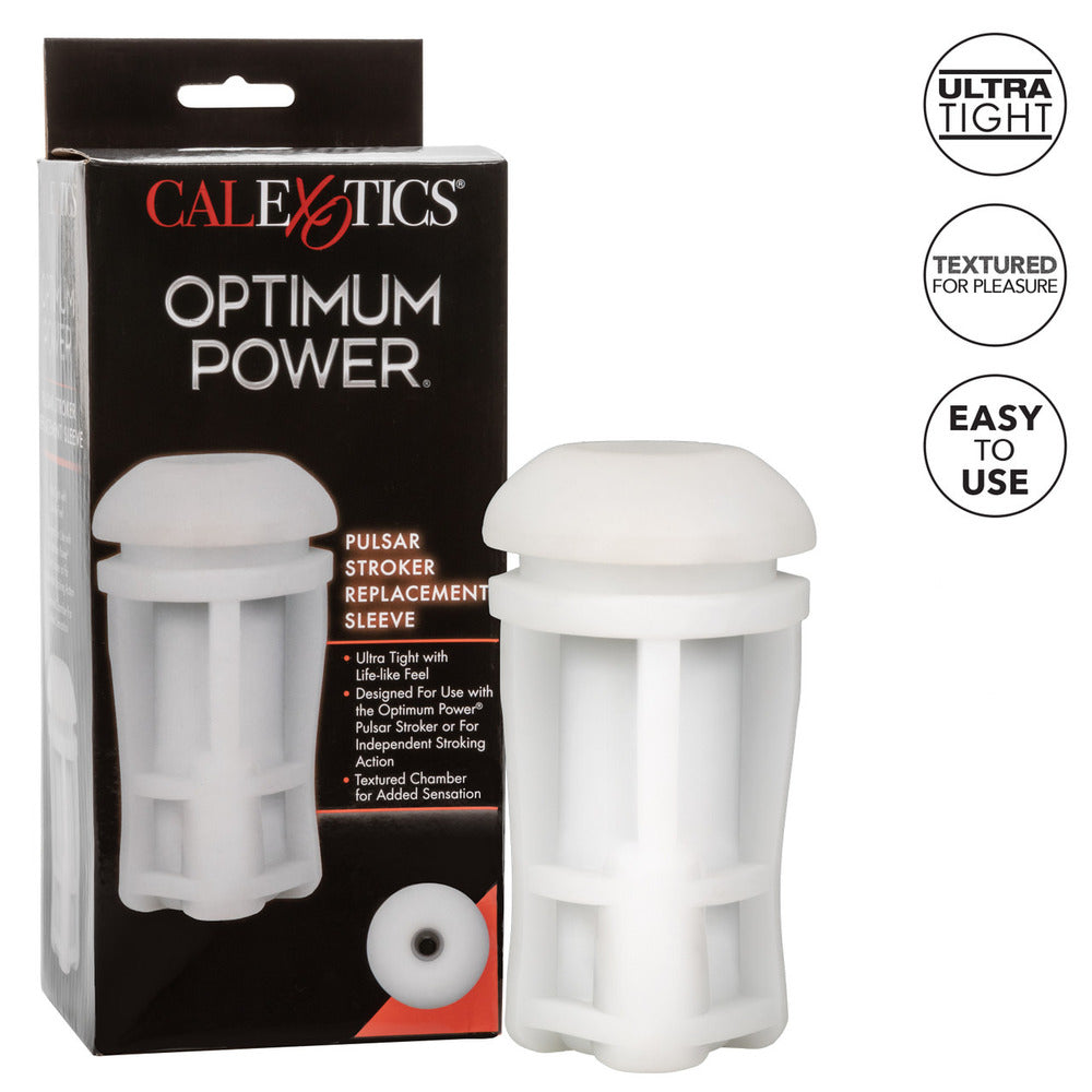 Optimum Power Pulsar Replacement Sleeve in Body-Safe TPE