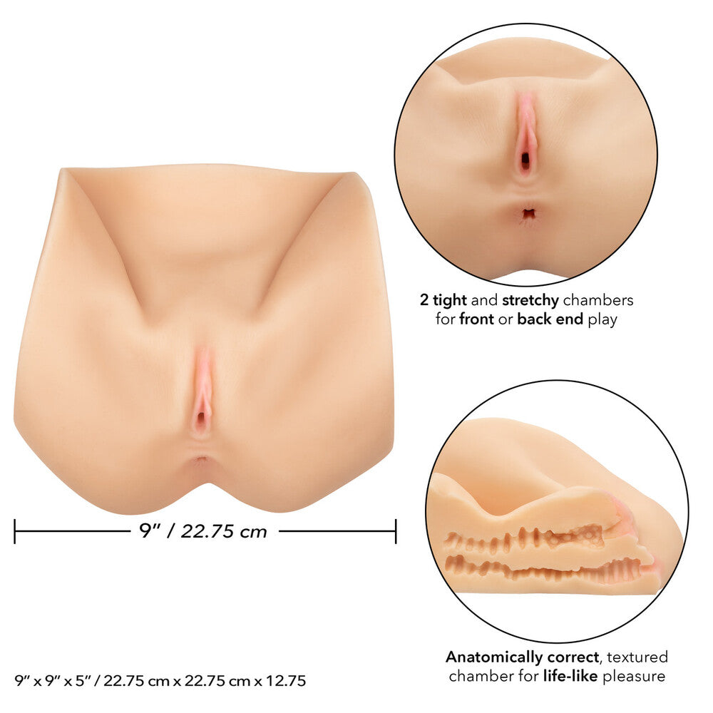 Stroke It Flesh Pink Life Size Realistic Stroker