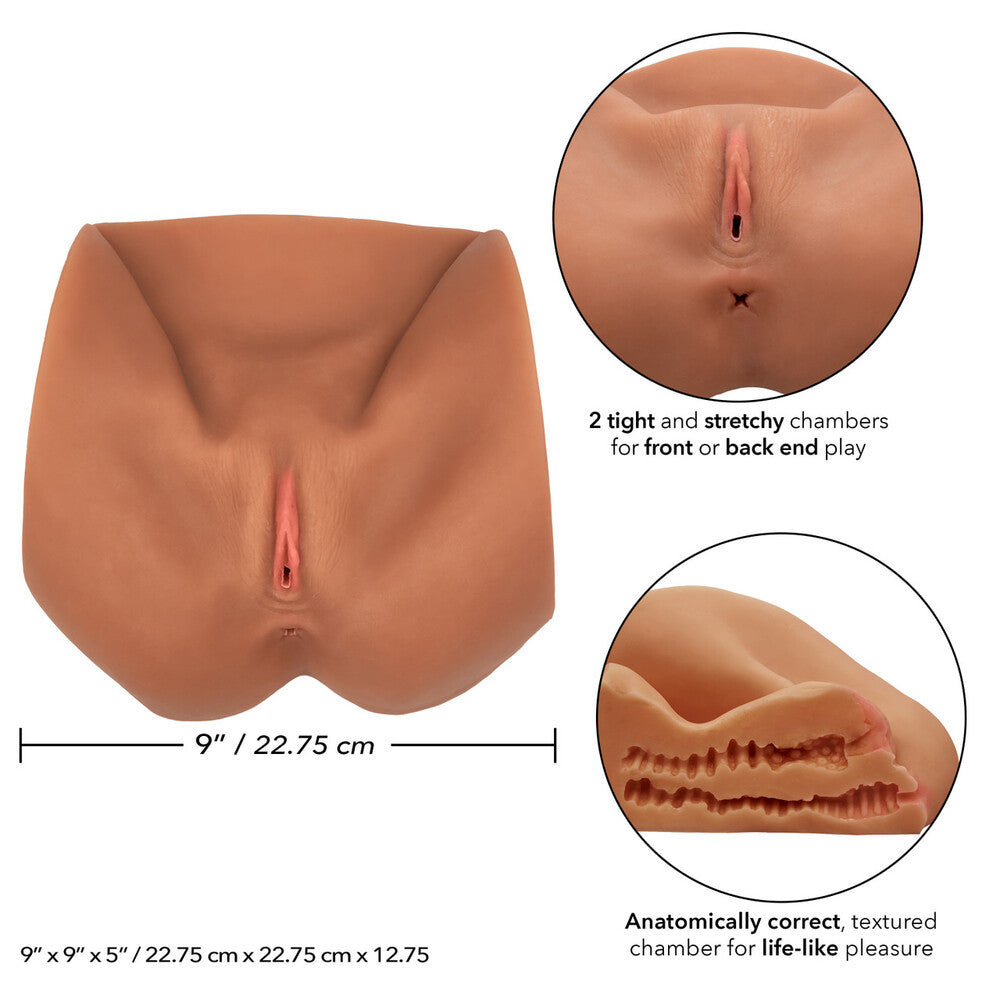Stroke It Brown Life Size Pussy Stroker