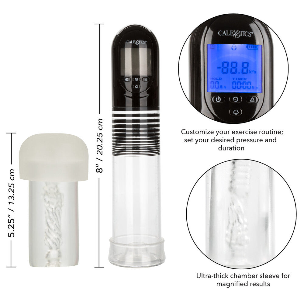 Optimum Series Black Advanced Automatic Smart Penis Pump