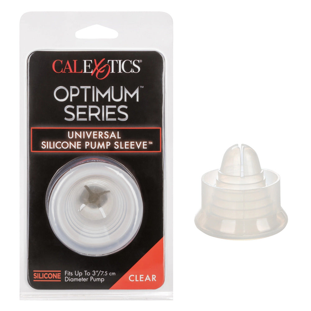 Optimum Series Clear Silicone Pump Sleeve for Enhanced Comfort