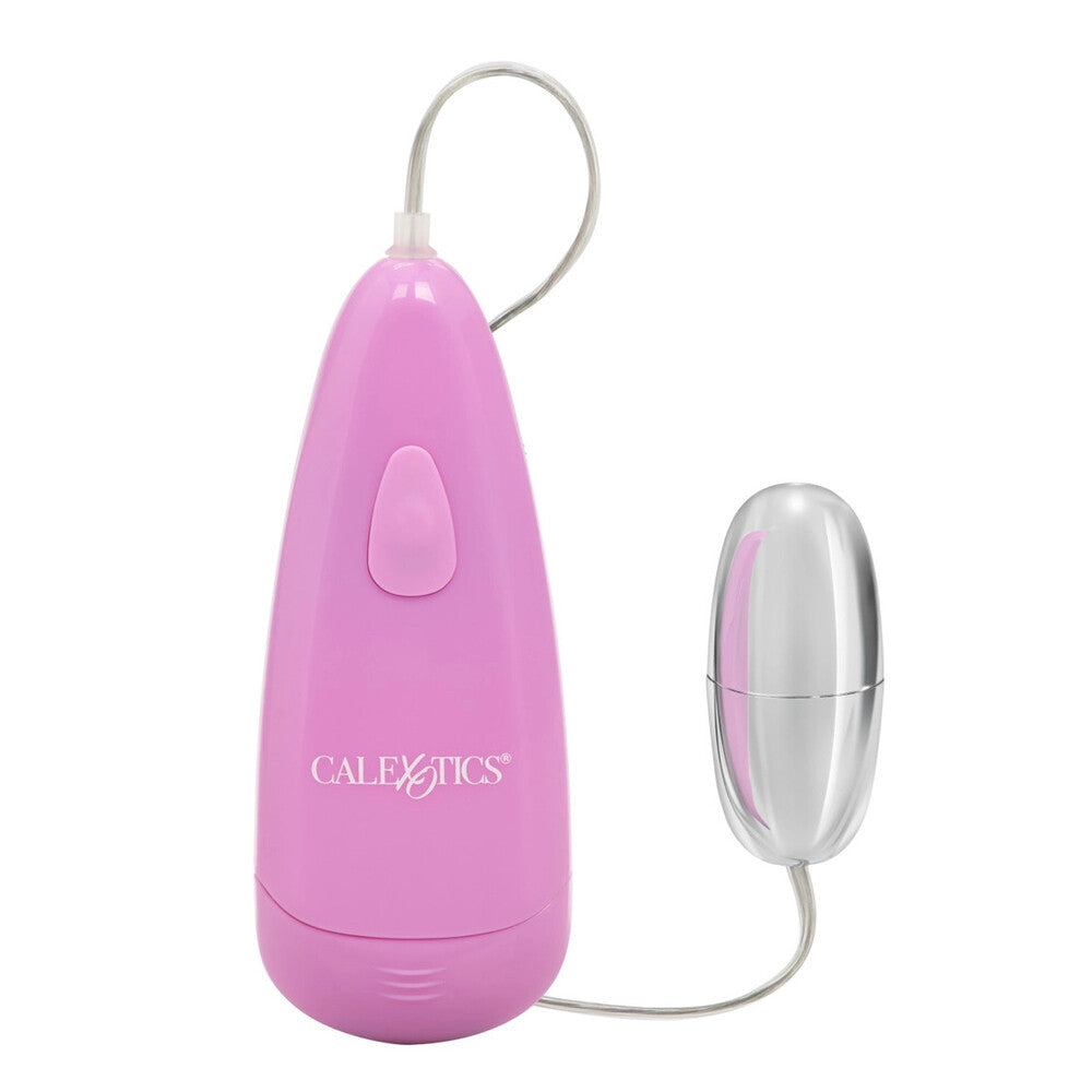 Pocket Exotics Pink Waterproof Vibrating Silver Bullet