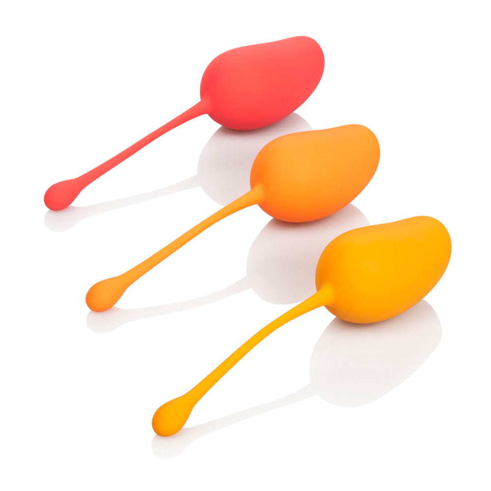 Mango Kegel Training Set with Silicone Weights