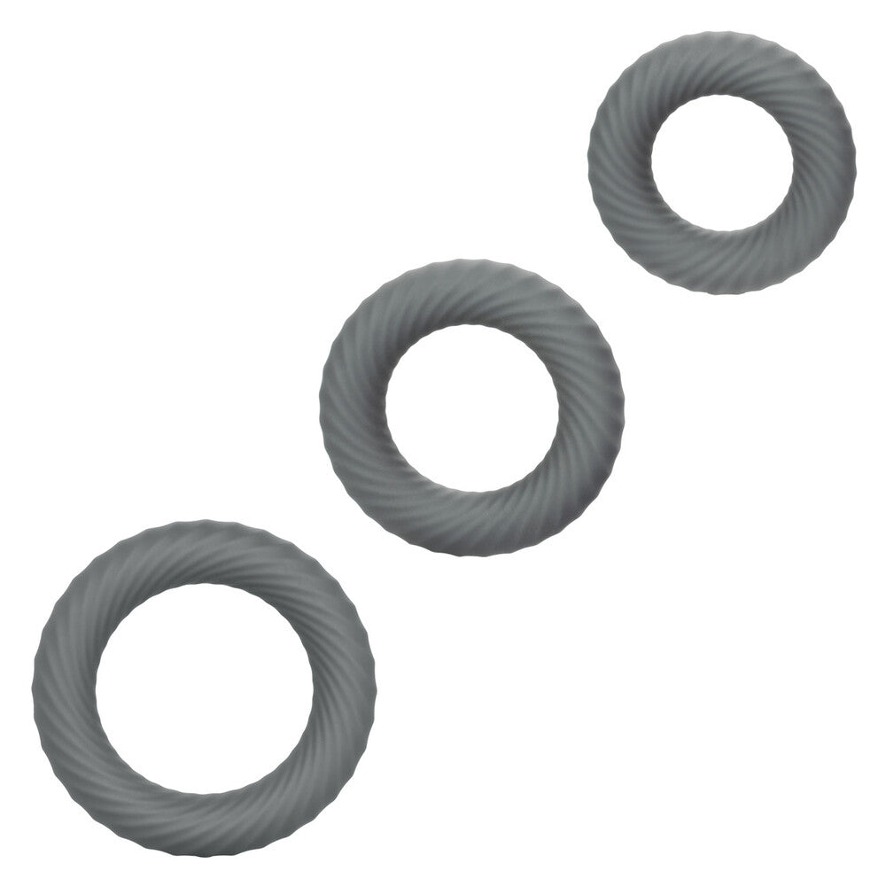 Link Up Black Ultra Soft Ultimate Cock Ring Set
