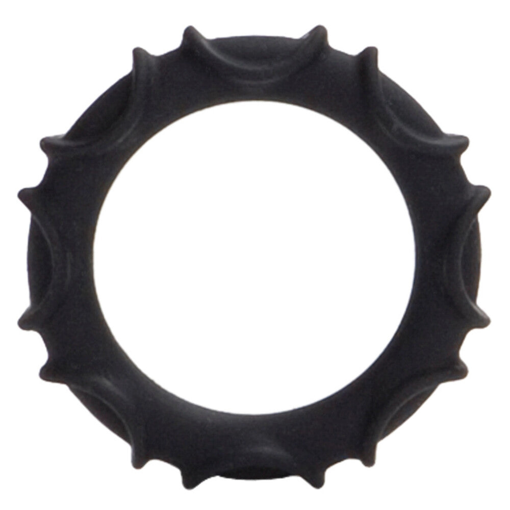 California Exotic Atlas Silicone Cock Ring Black