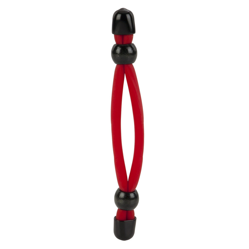 Sean Michaels Black Adjustable Love Ring with Toggle Beads