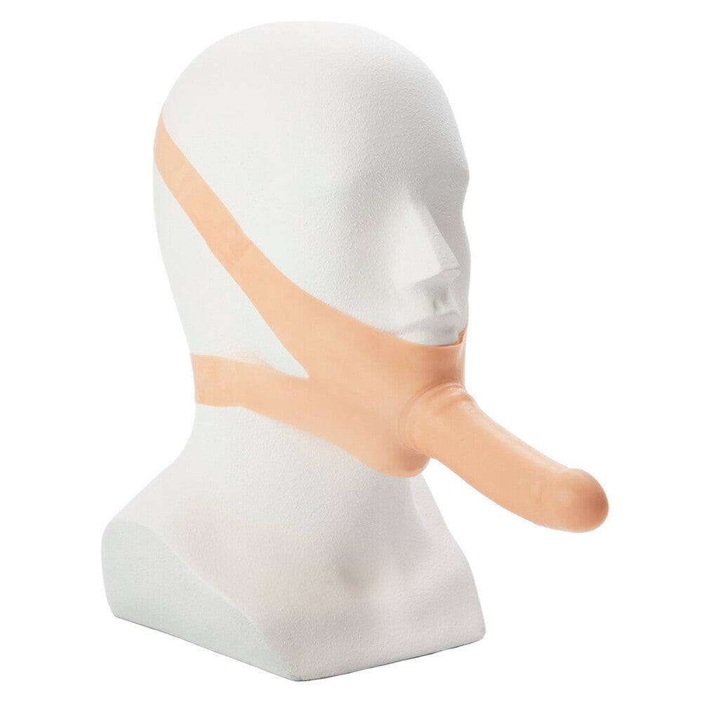 Accommodator Flesh Face Strap-On Dildo