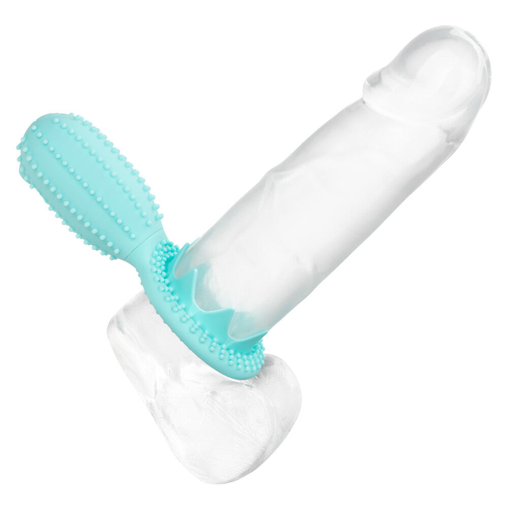 Elite Black 12X Silicone Cock Ring with 12 Functions
