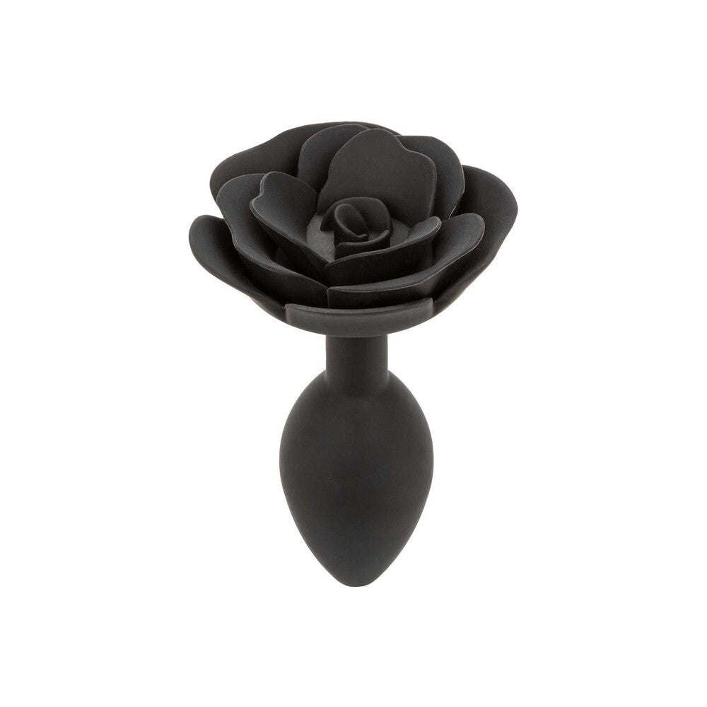 CalExotics Elegant Large Rose-Shaped Silicone Anal Plug