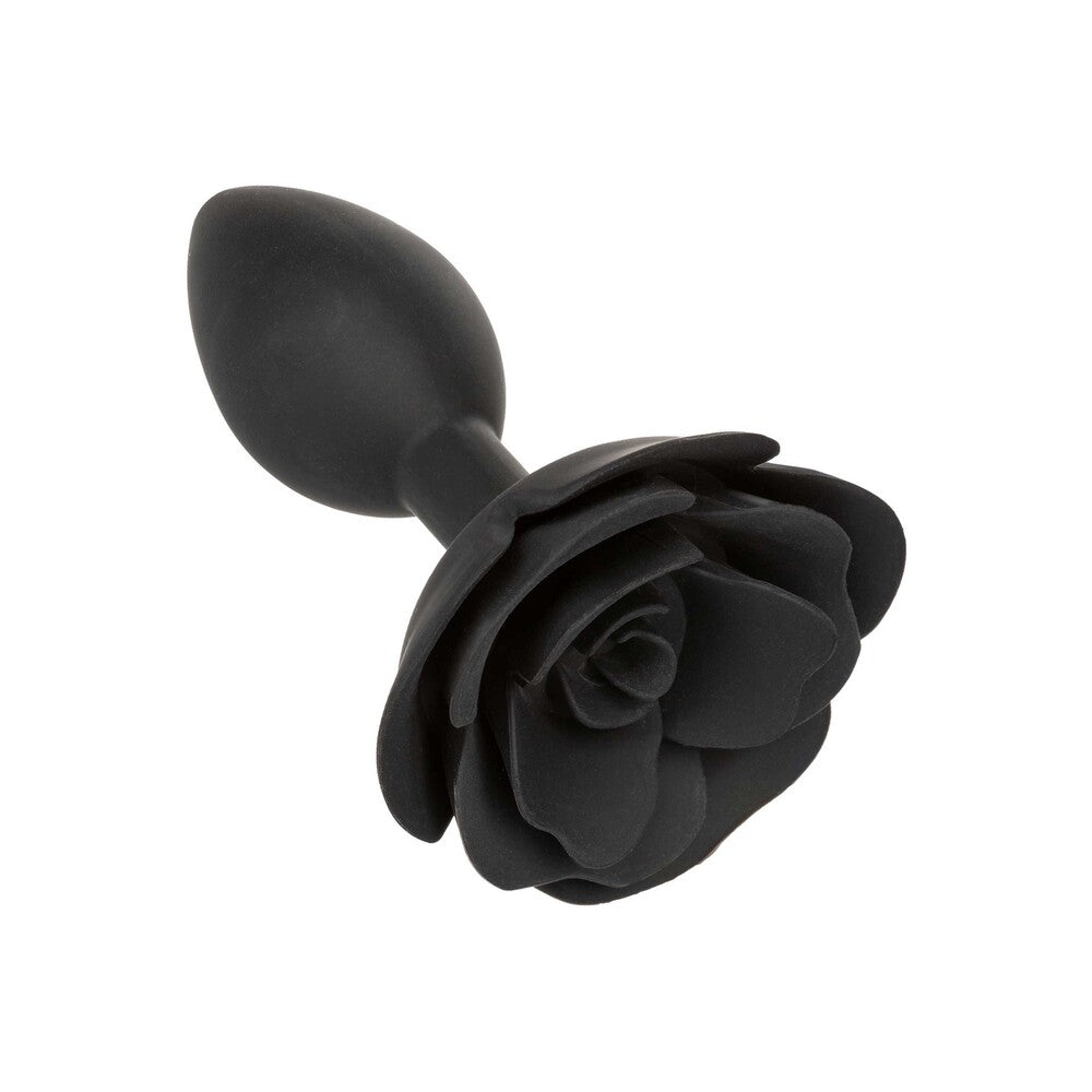 CalExotics Elegant Large Rose-Shaped Silicone Anal Plug