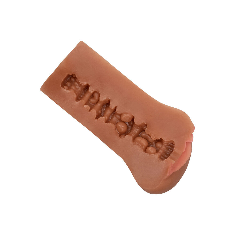 Boundless Flesh Brown Realistic Vulva Masturbator
