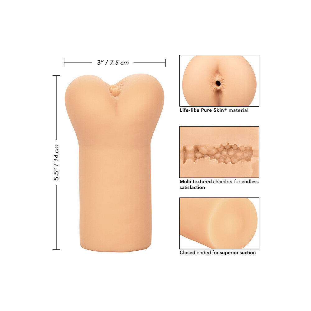 Boundless Flesh Pink Realistic Anus Masturbator