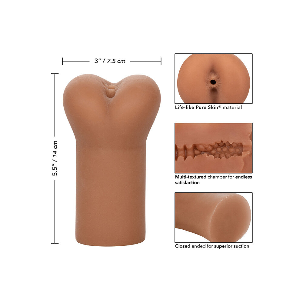 Pure Skin Brown Boundless Anus Masturbator Multi-Textured