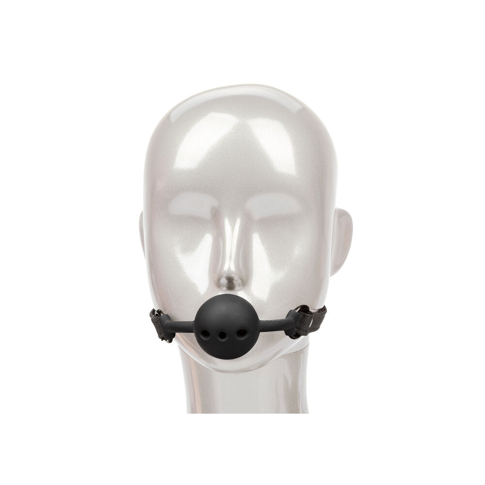 Boundless Black Silicone Ball Gag