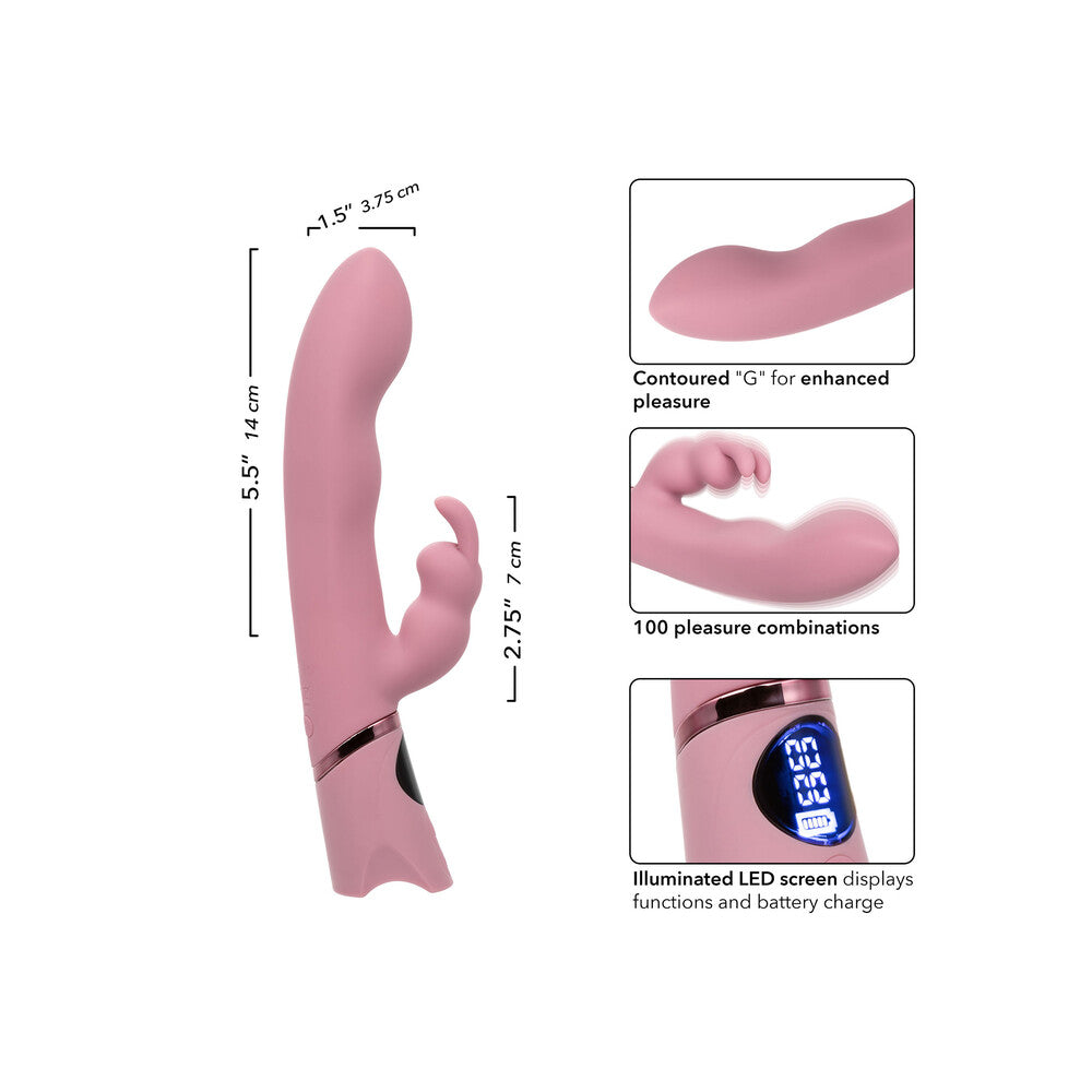California Exotic Pink Orgasmatron Digital GBunny Vibrator