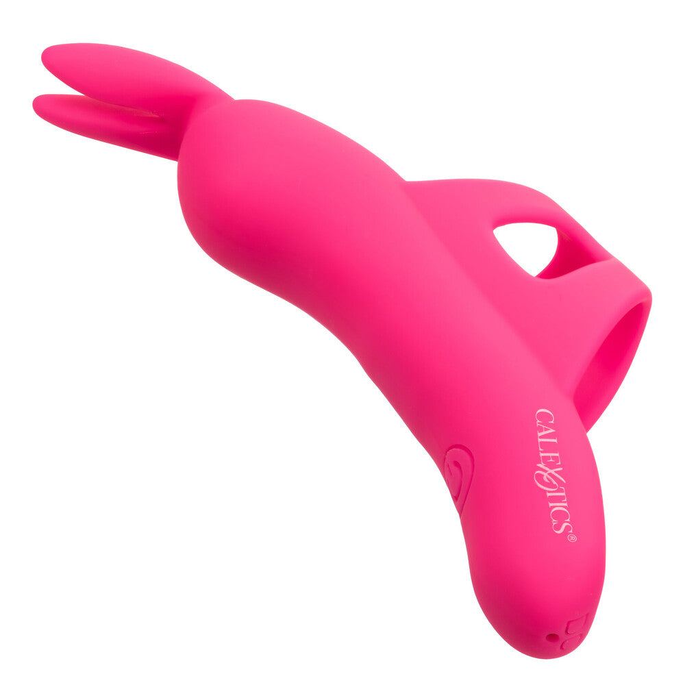 Neon Vibes Pink Ergonomic Finger Teaser with 10 Functions