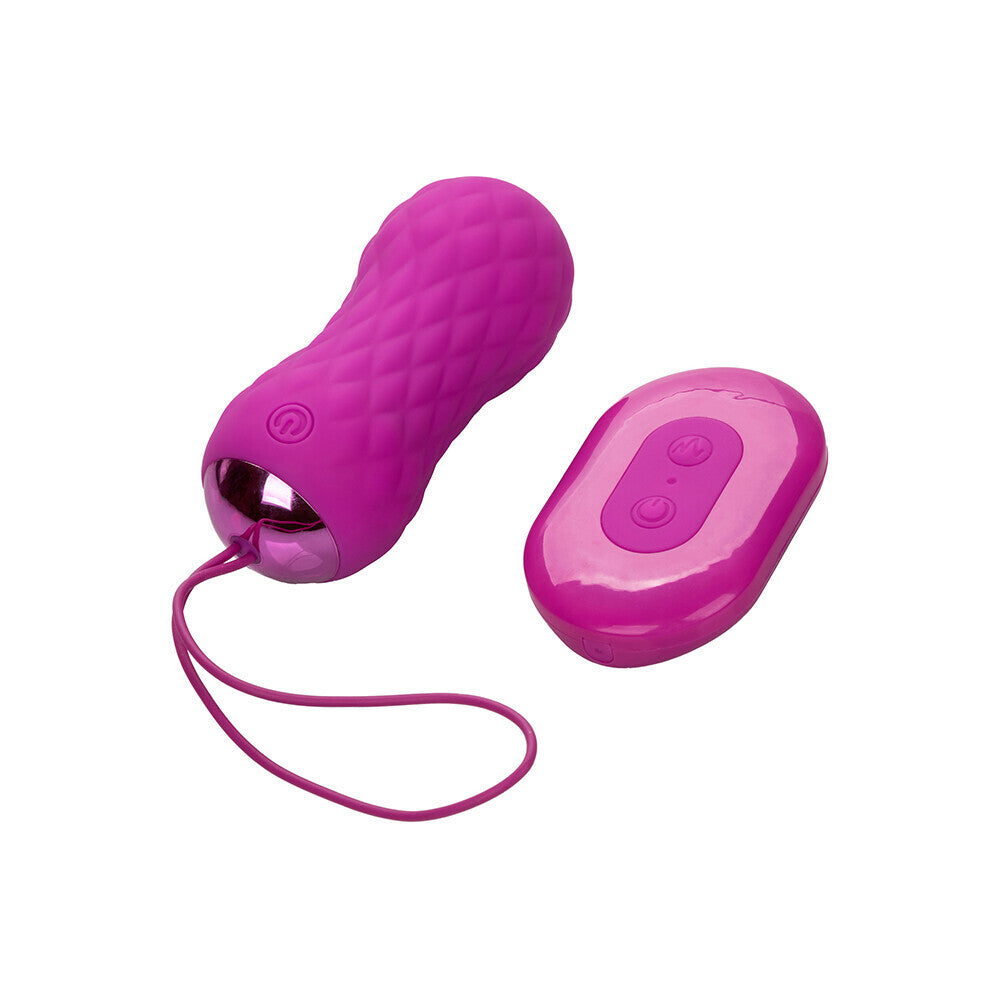 Slay Purple Remote Control Textured Bullet 10 Functions