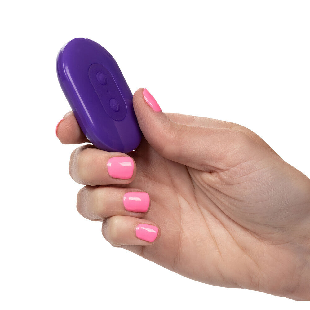 Slay Black Remote Control Ribbed Thrusting Bullet