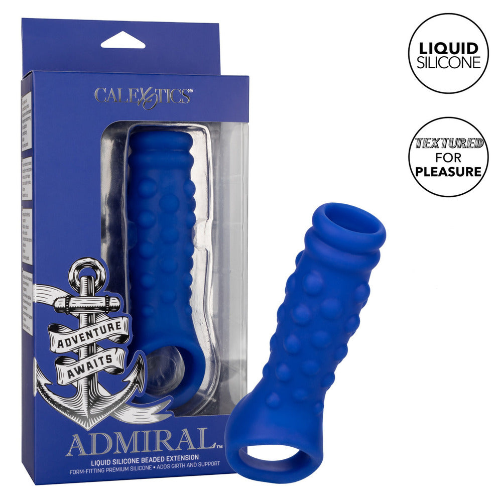 California Exotic Admiral Beaded Penis Extender and Packaging