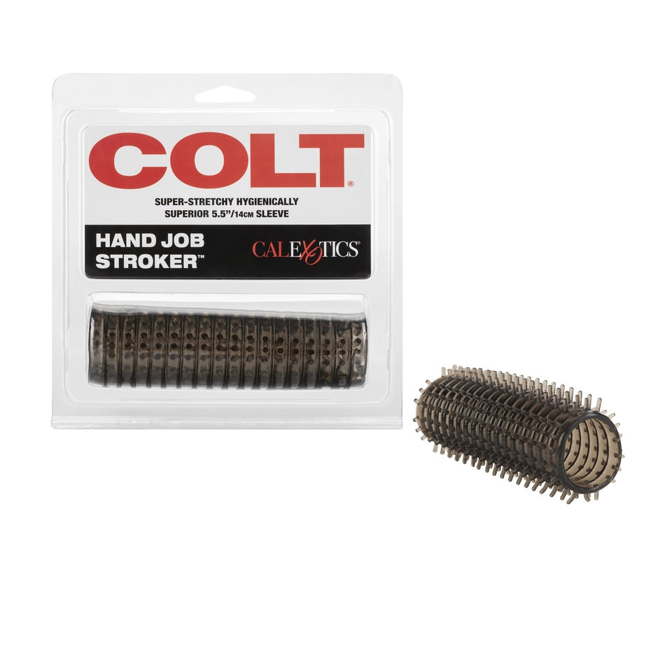 COLT Clear Hand Job Stroker with Intense Ticklers