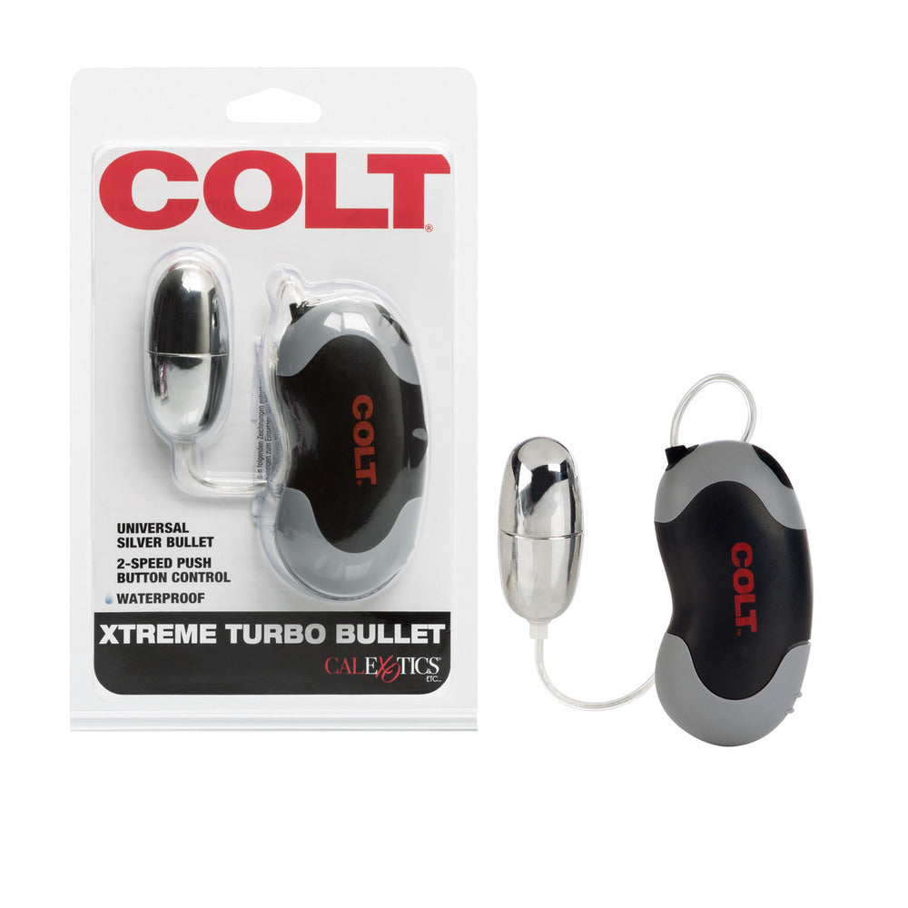 COLT Silver Waterproof Turbo Bullet with 2-Speed Control