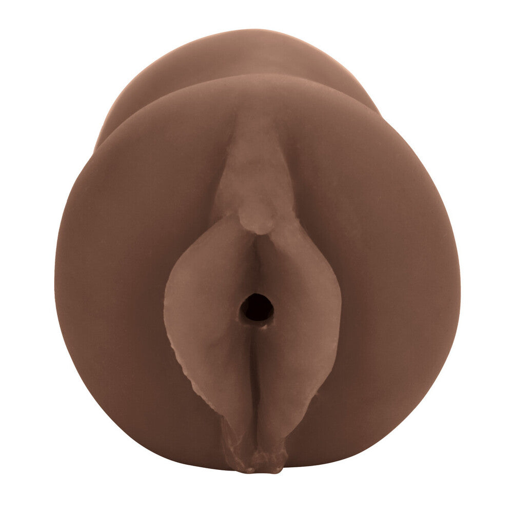 Vivid Raw Brown Ultra Stretchy Realistic Feel Vagina Masturbator