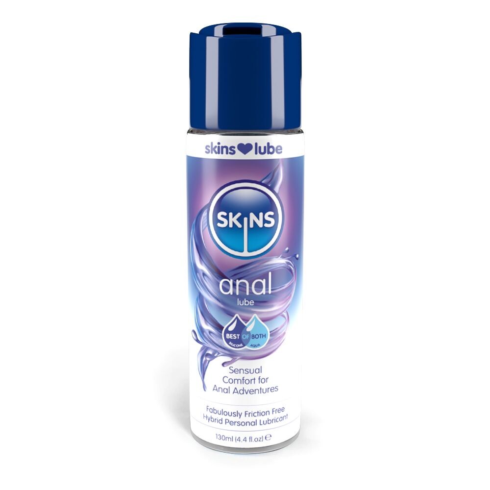 Skins Anal Hybrid Silicone and Water-Based Lubricant 130ml