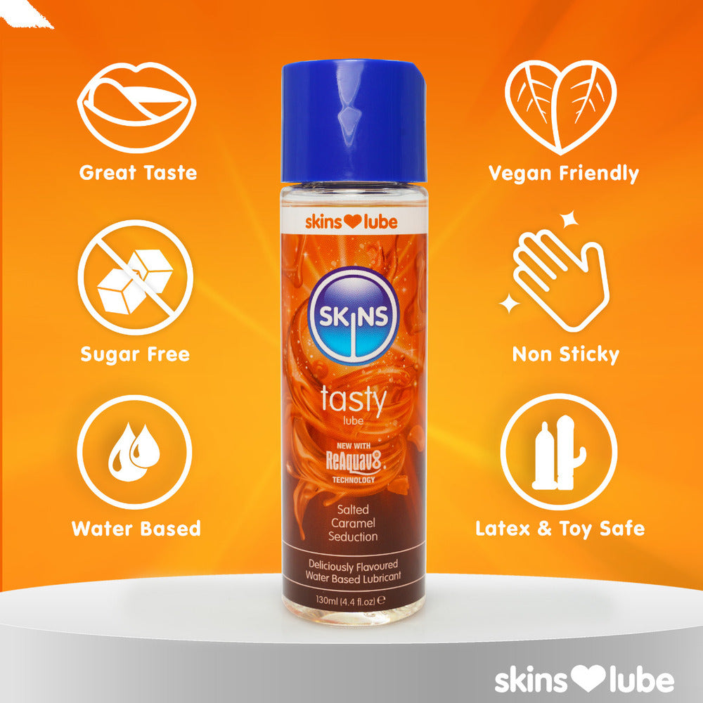Skins Salted Caramel Water-Based Lubricant 130ml