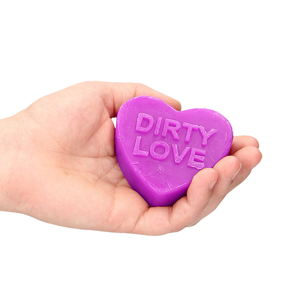 Dirty Love Purple Lavender Infused Soap Bar for Couples