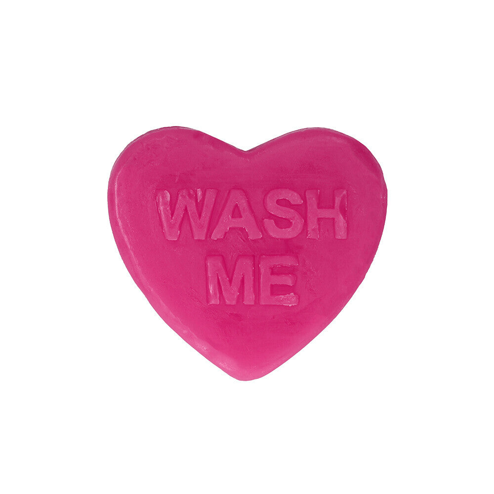 Luxurious Lather Rose Pink Heart Wash Me Soap Bar