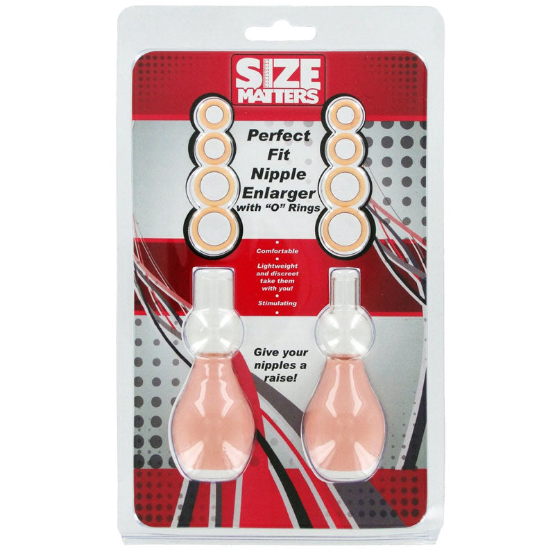 Size Matters Clear Perfect Fit Nipple Enlarger Pumps