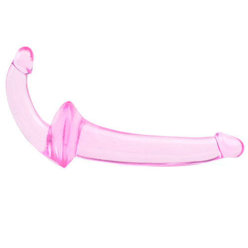 Pleasure Dynamics Pink Dual Head Strapless Dildo