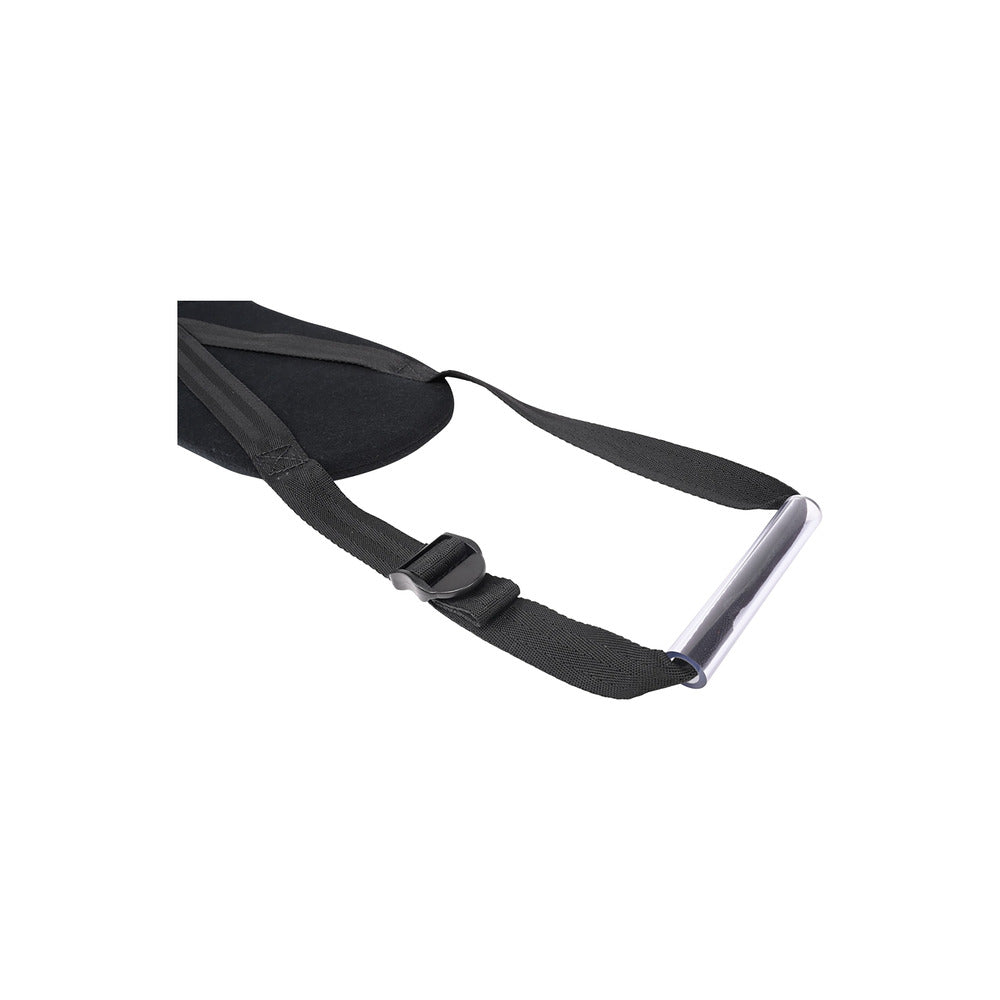 Sportsheets Black Pivot Deluxe Strap for Enhanced Support
