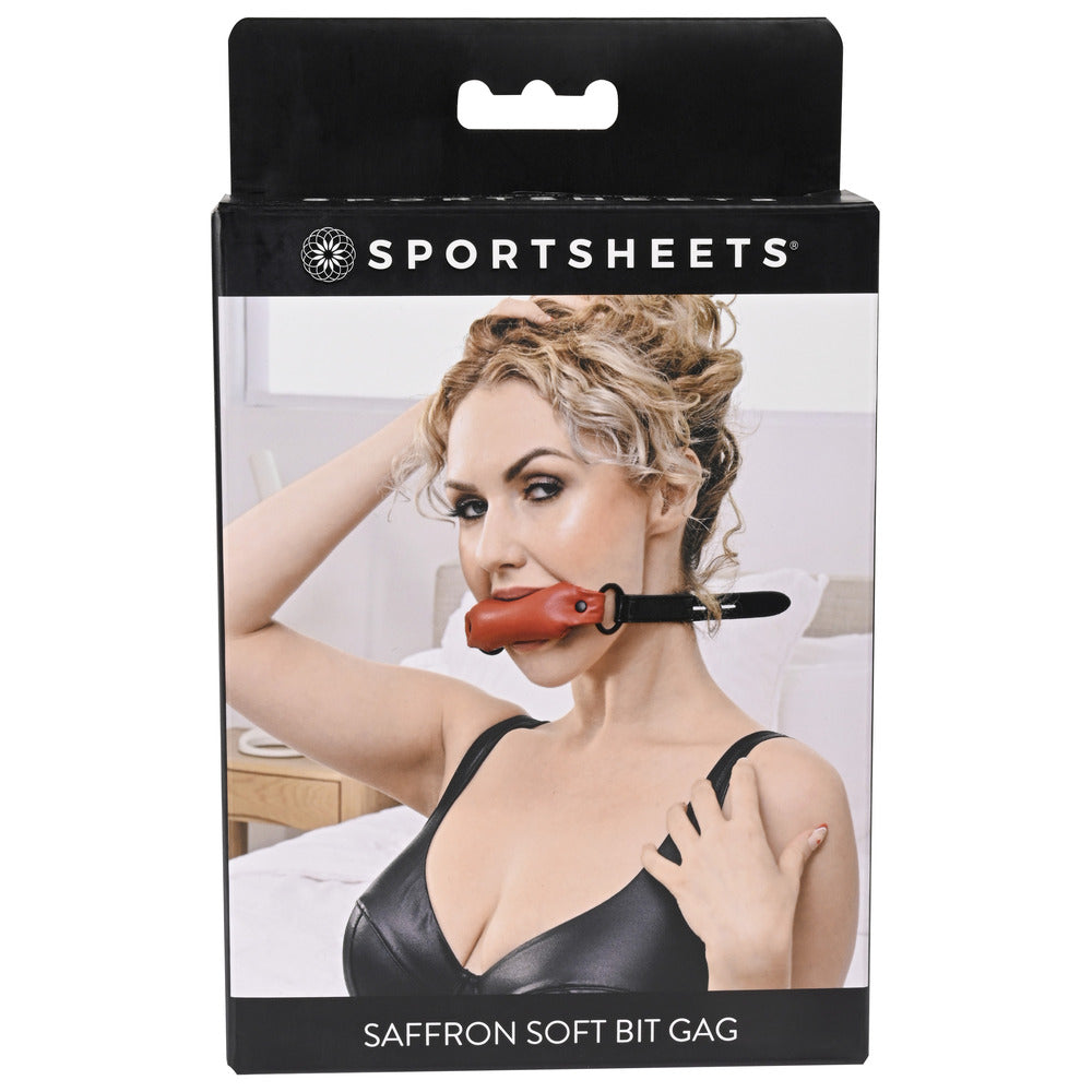 Sportsheets Scarlet Soft Bit Gag with Adjustable Buckle