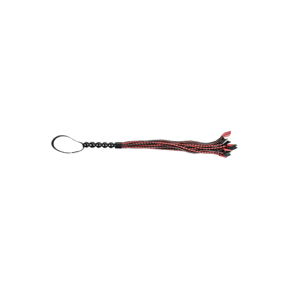 Sportsheets Saffron Impact Flogger with Braided Strands