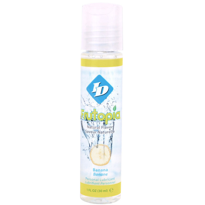 ID Frutopia Banana Flavor Personal Lubricant 1oz Water-Based