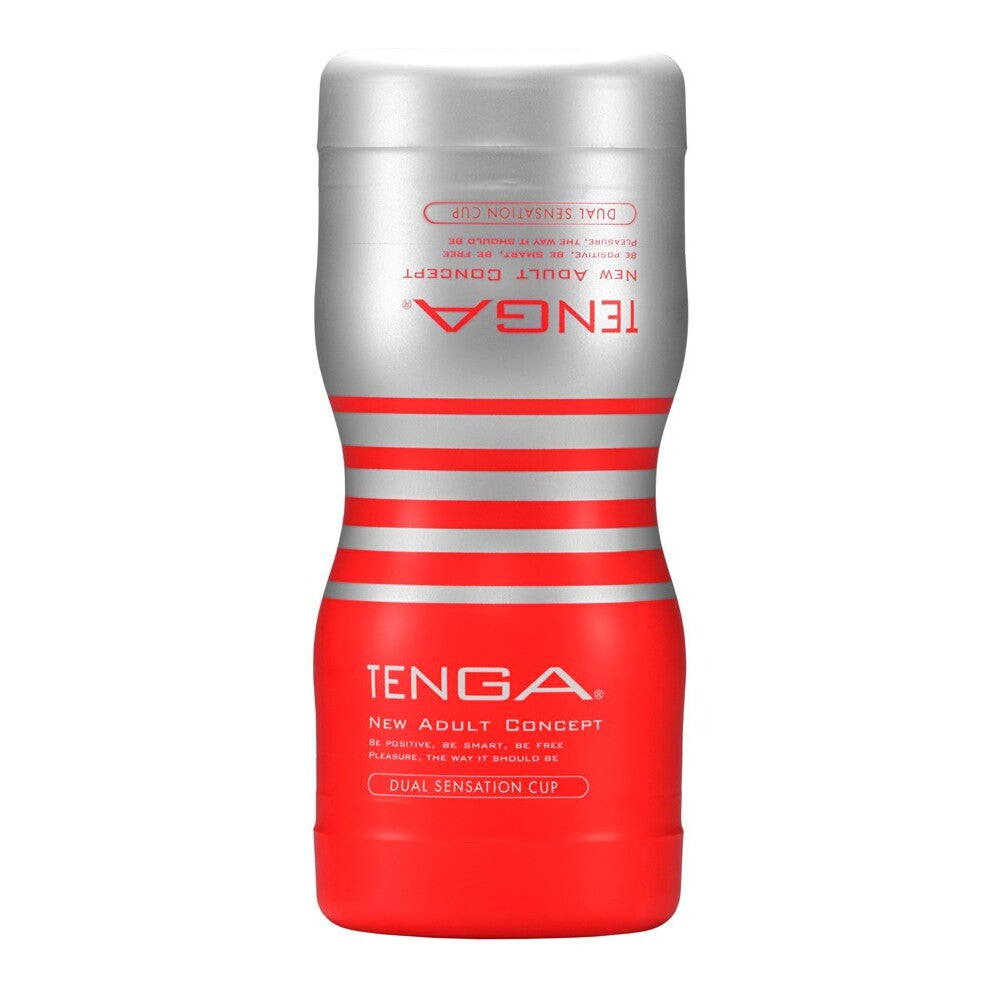 Tenga Clear Dual Sensation Cup Masturbator with Firm Sides