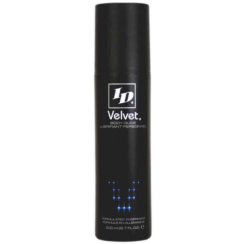 ID Velvet Luxury Silicone-based Clear Lubricant 6.7oz