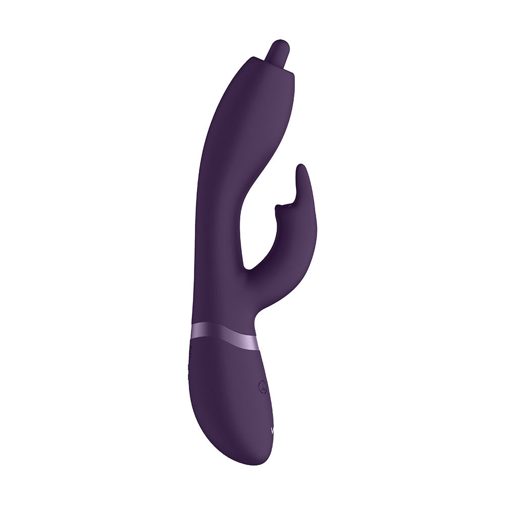 Vive Nilo Purple Rotating G Spot Rabbit Vibrator