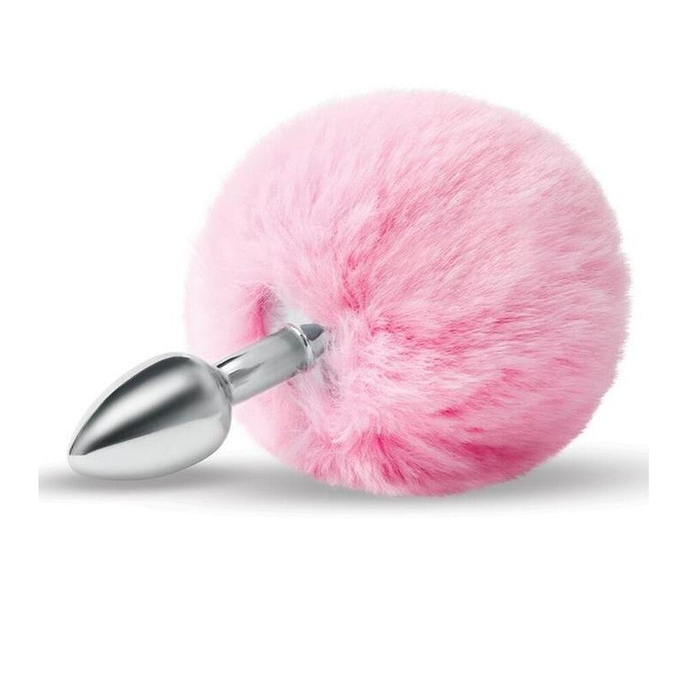Furry Tales Pink Plush Bunny Tail Butt Plug