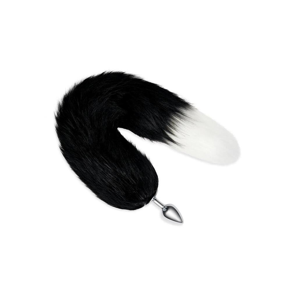 WhipSmart Black Foxtail Beginner-Friendly Butt Plug