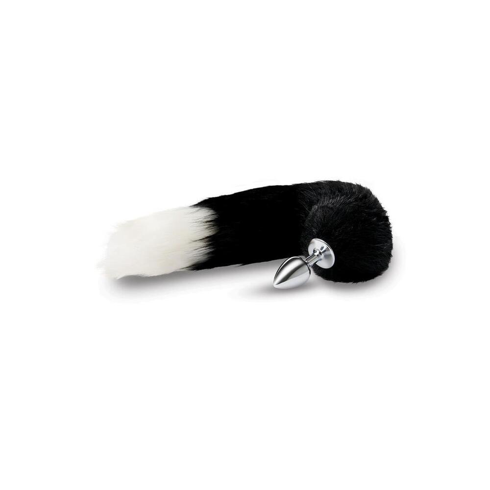 WhipSmart Black Foxtail Beginner-Friendly Butt Plug