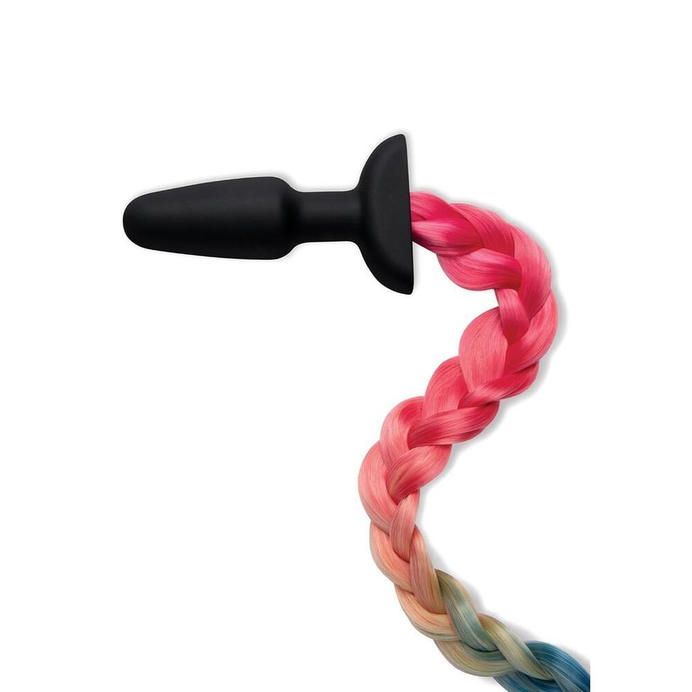Furry Tales Multicolored Rainbow Tail Butt Plug