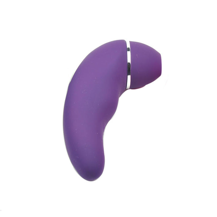 Silicone Clitoral Suction Vibrator in Pink - Rechargeable Device