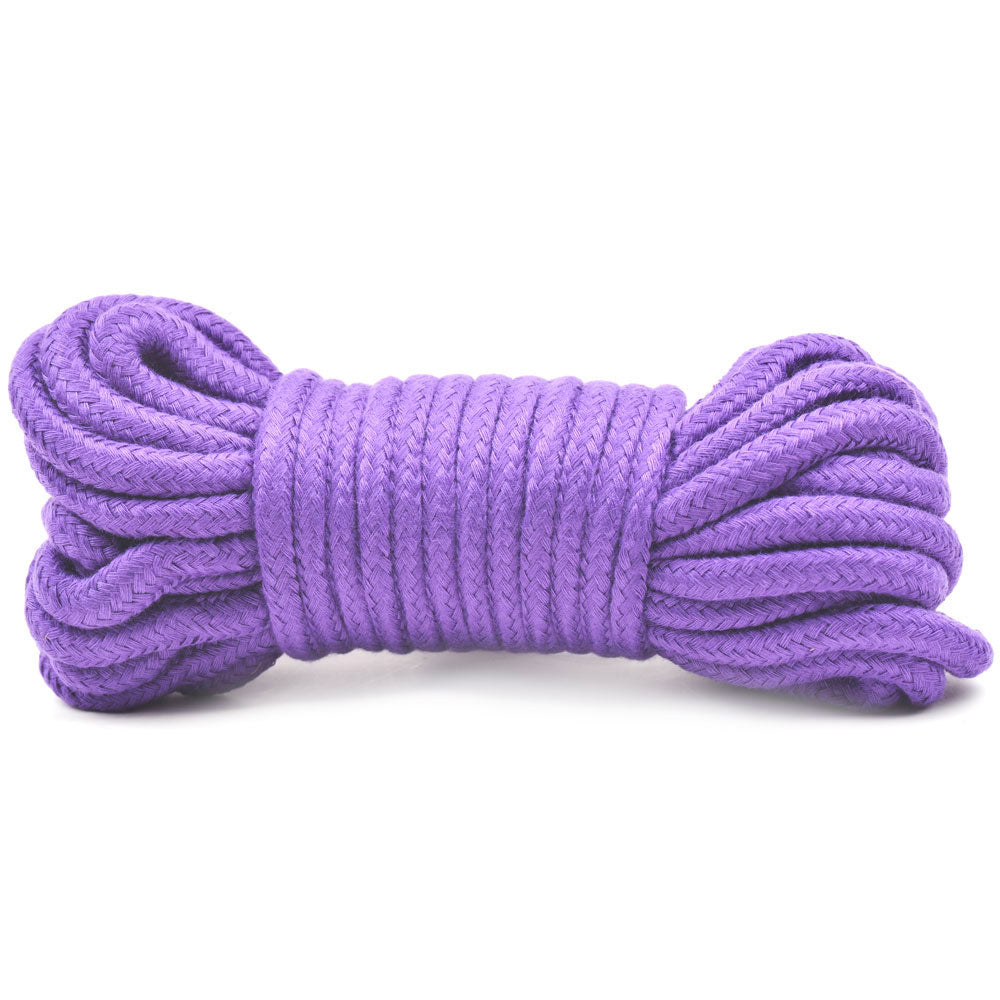 10 Meters Purple Cotton Bondage Rope