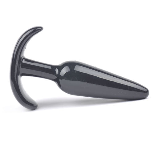 Beginner's Delight Black Tapered Anal Plug 4.7 Inches