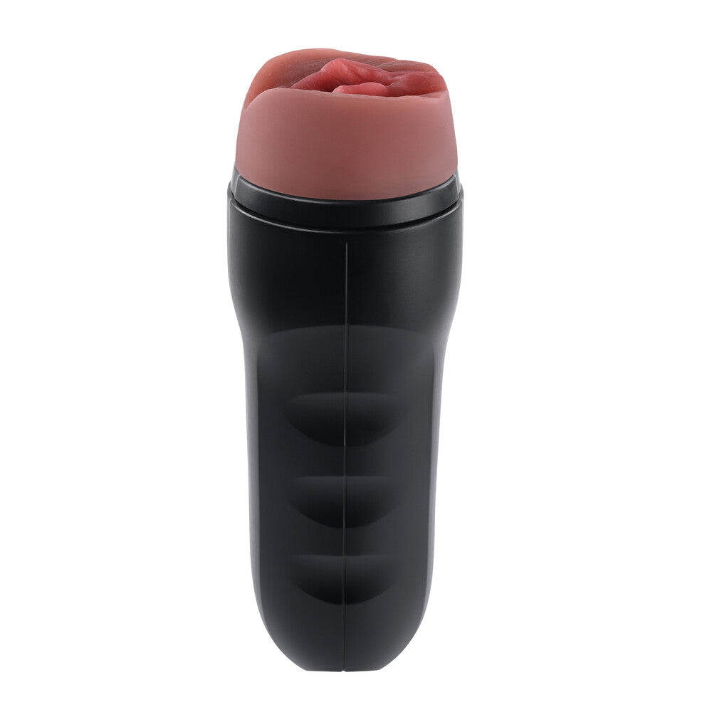 Zero Tolerance Black Realistic Grip It Stroker with C-Ring