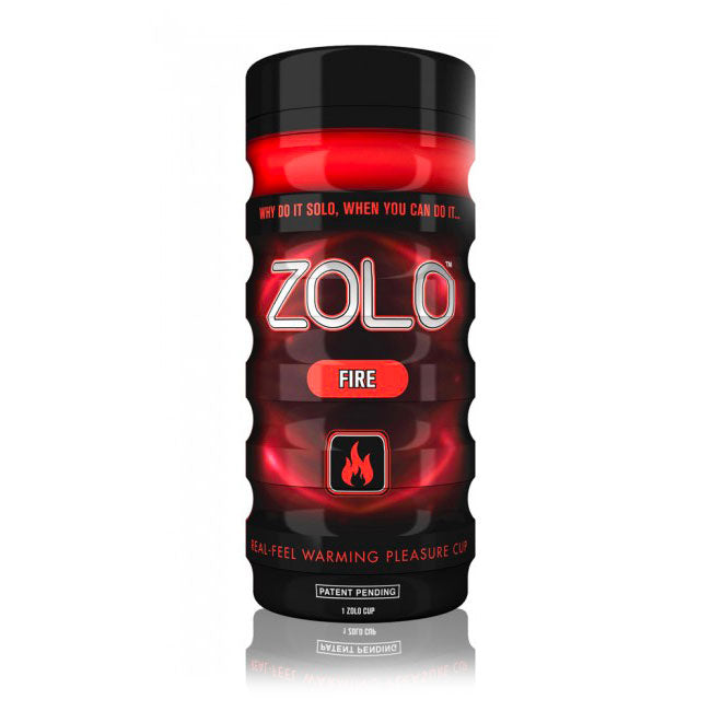 Zolo Red Fire Ergonomic Masturbator Cup